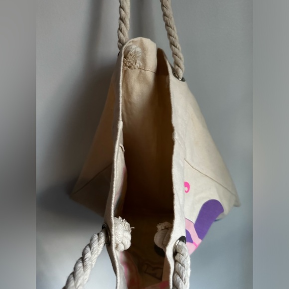 Mermaid Canvas Tote Bag - Picture 3 of 7